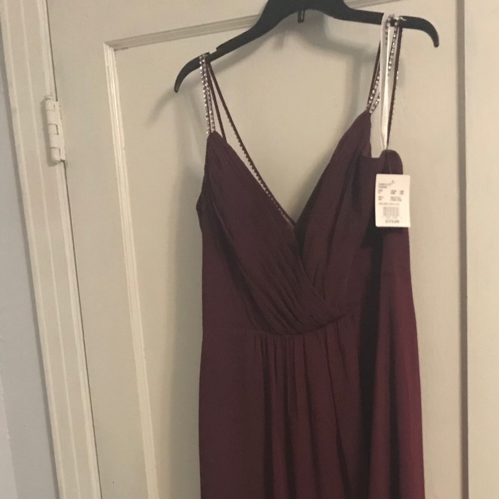 David’s Bridal bridesmaid gown
